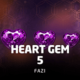 Heart Gem 5