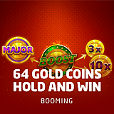 64 Gold Coins Hold and Win