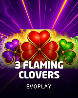 3 Flaming Clovers